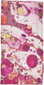 Slick White Pink Napkin